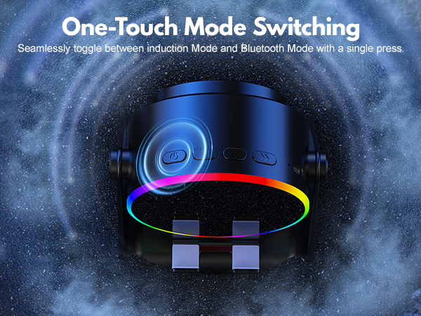 cell phone stand with speaker