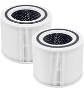 2 Pack Core Mini Replacement Filter H13 True HEPA Filters for Core Mini Air Purifier Replacement ...