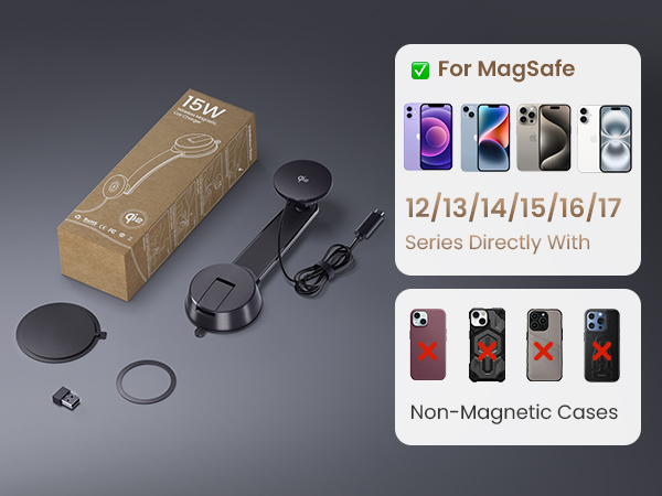 car dashboard phone mount cell phone holder for car iphone 17 16 16 14 12 13 windshield