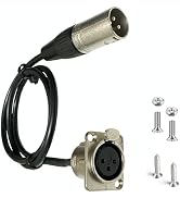 DIYTECH Premium Stage Box with XLR Floor Box &amp; Patch Panel - Pro Audio Installations (XLR Female ...