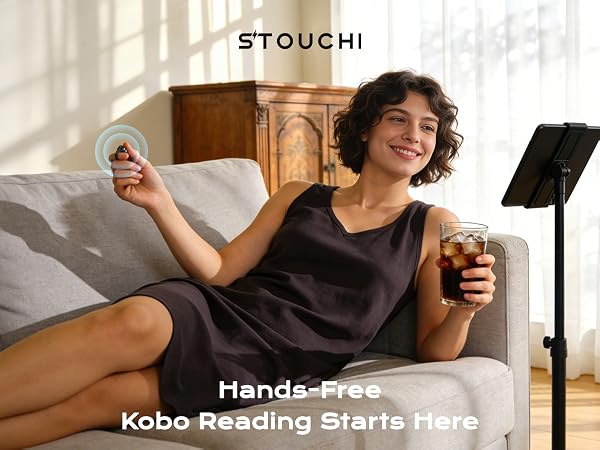 Ultra portable for bedtime reading, library reading, or outdoors