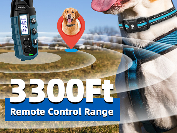 shock collar for dogs 60-100 lbs waterproof
