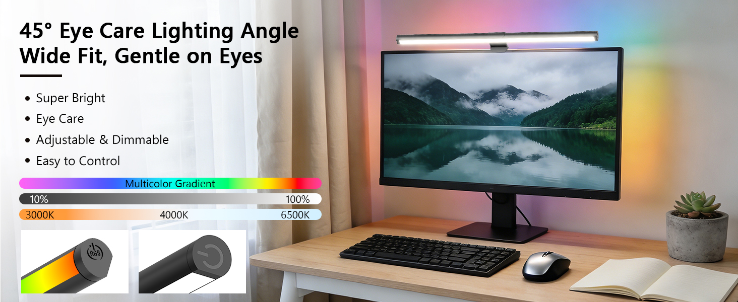 Monitor Light RGB Backlight