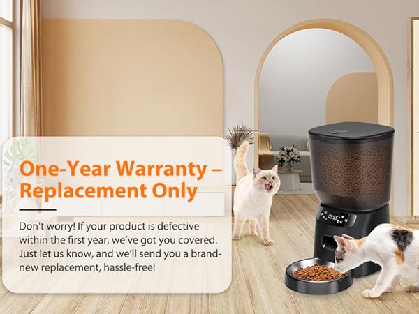 self feeding cat food dispenser