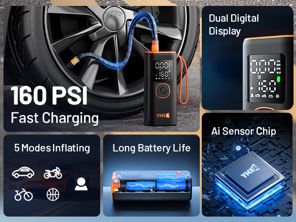 Air Pump for Car Tires 