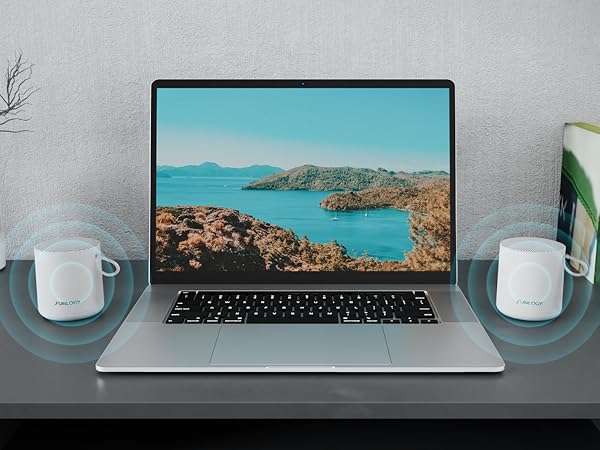 FUNLOGY Portable Mini2 Pair Two for True Stereo