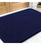 OLANLY Dog Door Mat for Muddy Paws 30x20, Absorbs Moisture and Dirt, Absorbent Non-Slip Washable ...