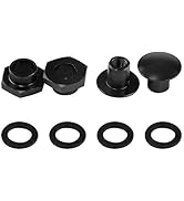 Anxingo Rear Glass Strut Hardware Kit Replacement for Honda Civic 3Dr 1992-1995 Hatchback 1997-20...