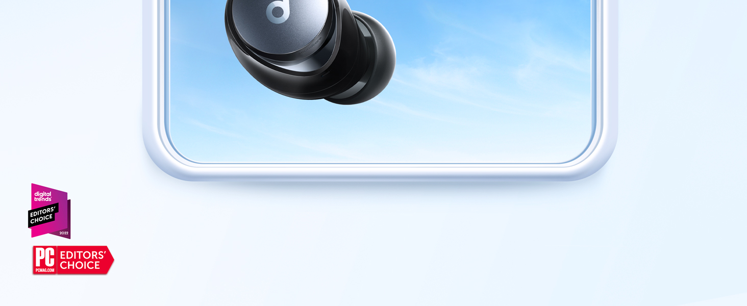 soundcore space A40 noise cancelling earbuds