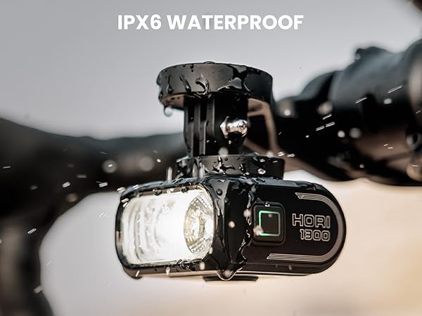 waterproof bike lights