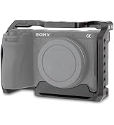 LEFTFOTO A6700 Camera Cage with Arca Base &amp; Built-in Quick Release Plate for Sony a6700 - Durable...