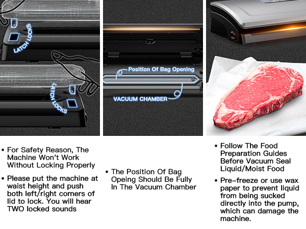 vacuum sealer machine food saver food sealer