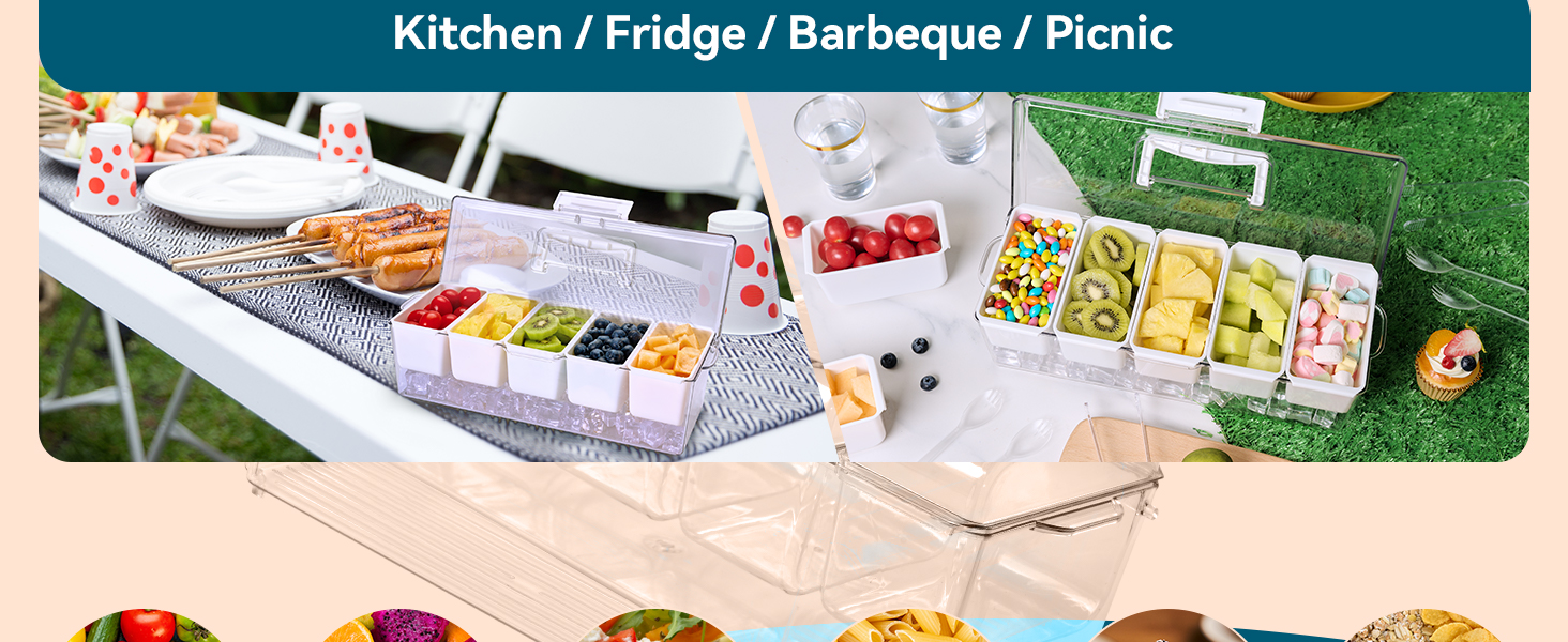 Plastic Condiment Server