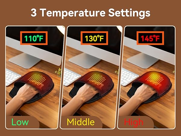 Heated Mouse Pad Hand Warmer