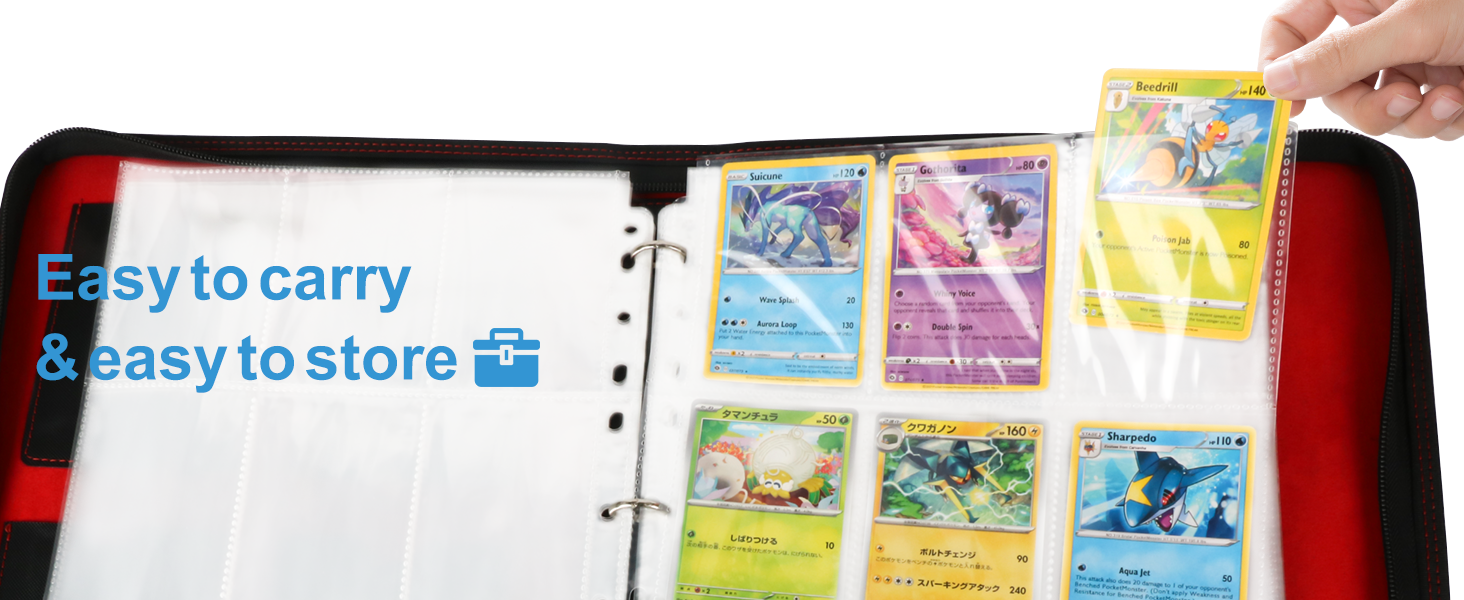 football card binder