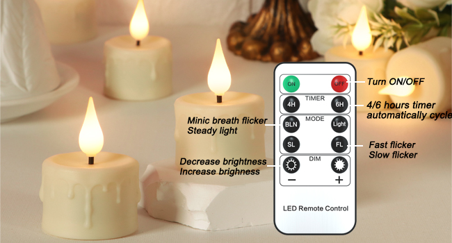 remote tealight