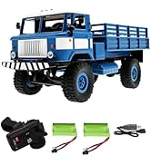 jaming WPL B-24 Remote Control Car,1/16 Full Scale RTR RC Truck Car for Children's,RC Truck 4WD C...