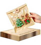 Individual Cookie Packaging Bags with Seal, 120 Pack Bakery Bags for Cookies, Treat Packaging for...