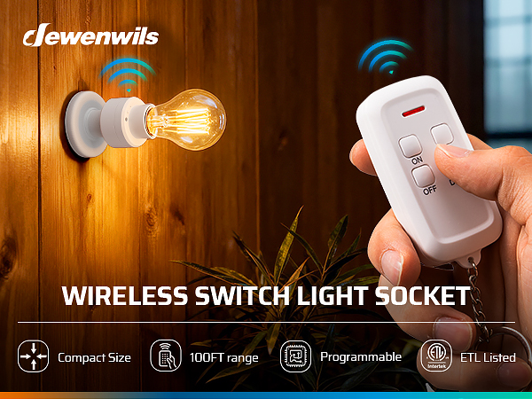 Remote Control Light Socket
