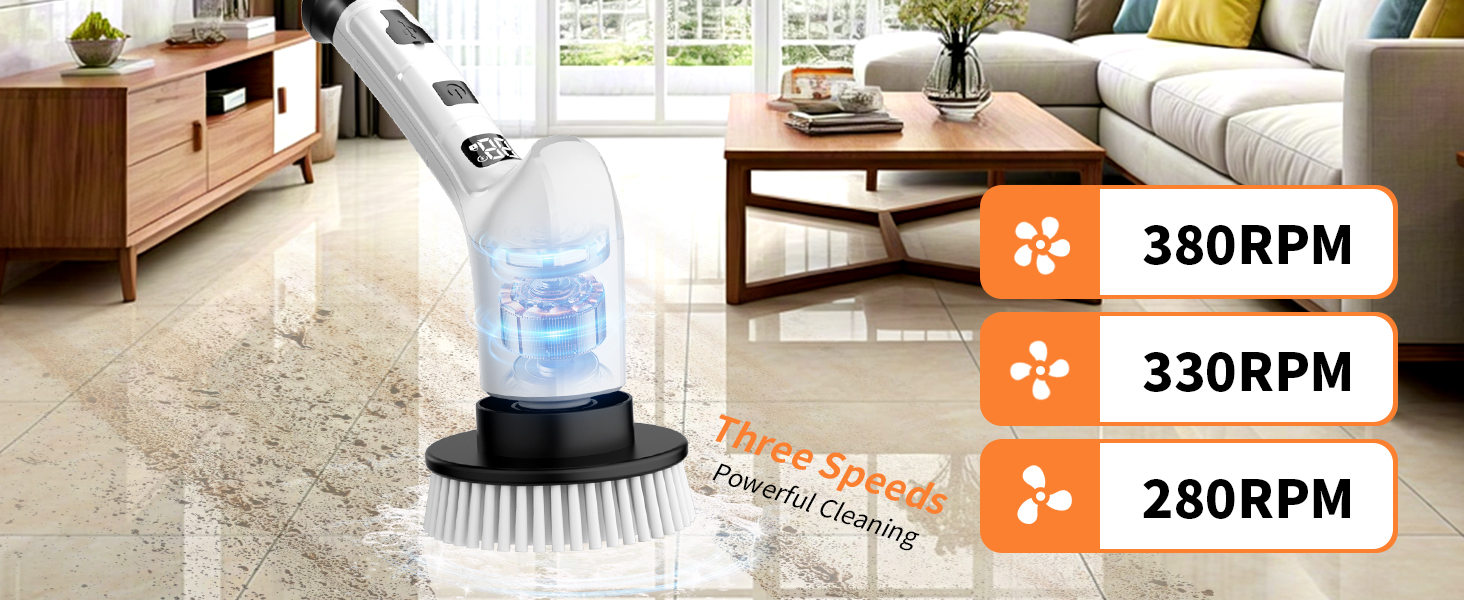shower electric scrubber for cleaning