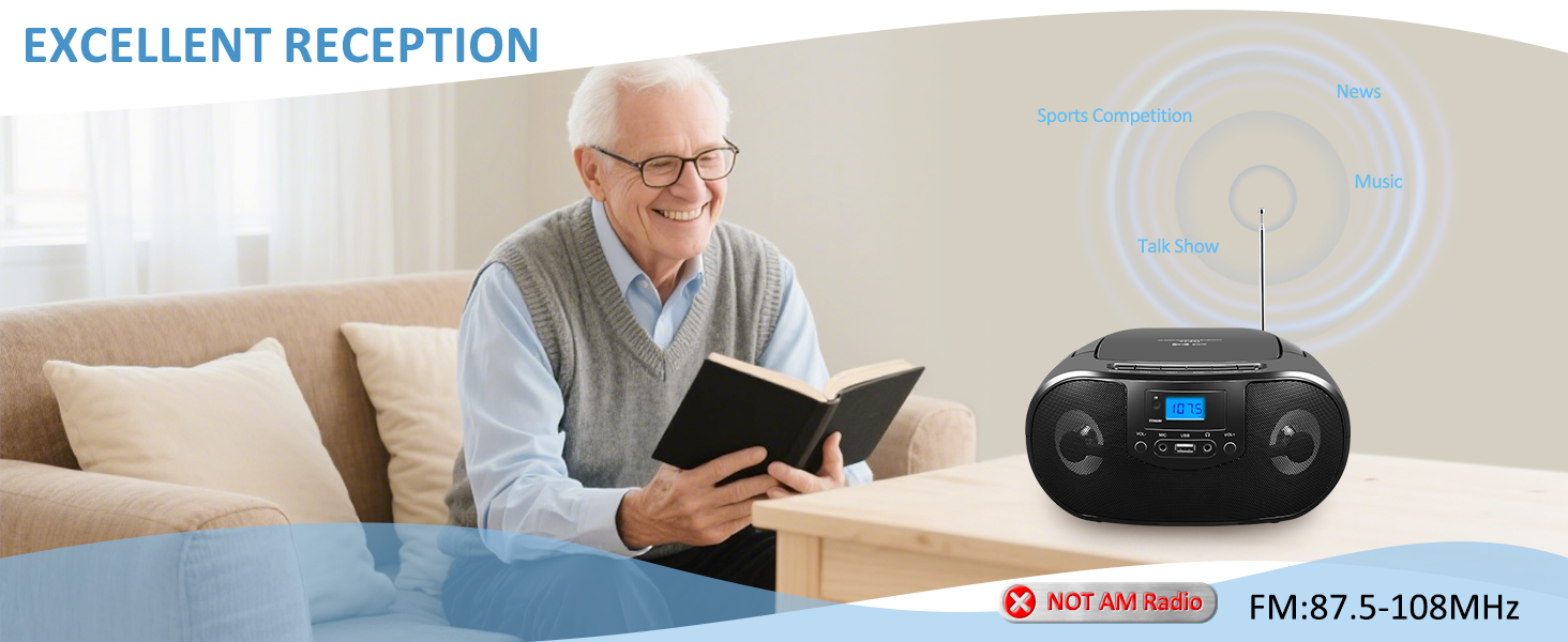 radio portable am fm for home bluetooth