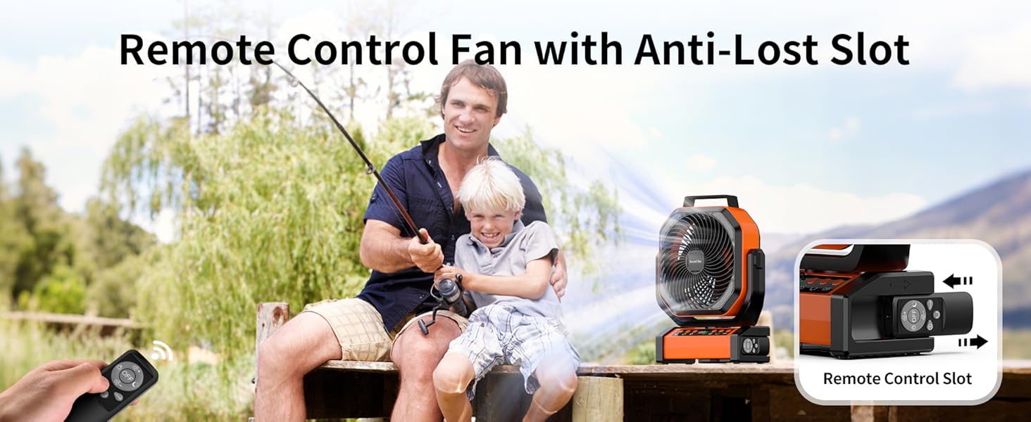 battery opreated camping fan