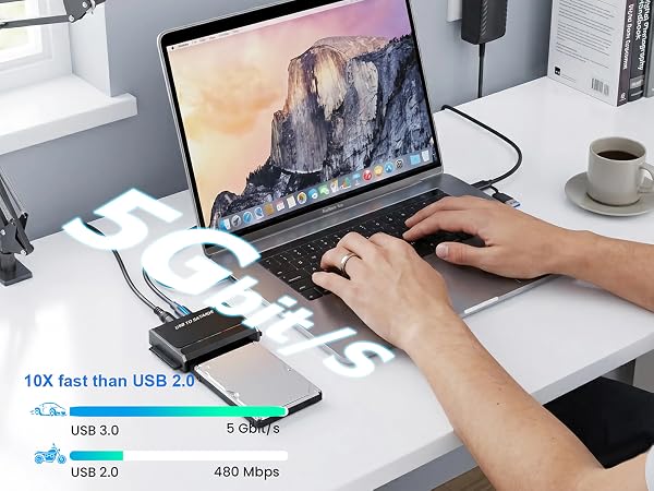 Type C External Data Recovery Converter Kit for Universal 2.5 3.5 HDD SSD Hard Drive Disk