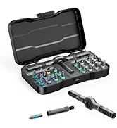 Bomivoi 24 in 1 Magnetic Screwdriver Set, DIY Ratchet Screwdriver Set, Multi Bit Magnetic Drive S...