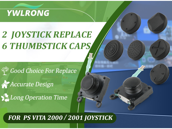 Joysticks Replacement for PS Vita 2000 2001