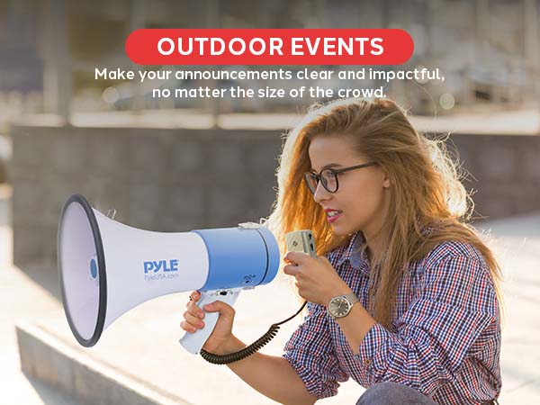Megaphone Megaphone speaker Megaphone for teachers Bullhorn megaphone megaphone rechargeable