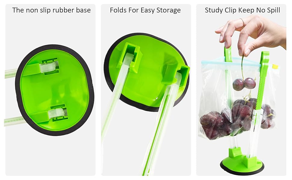 baggie holder for meal prep bag holder