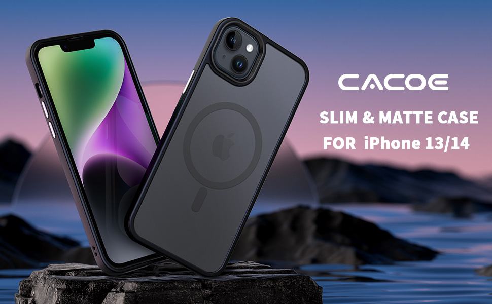 CACOE Magnetic Case for iPhone 13 &amp;amp; iPhone 14 6.1 inch