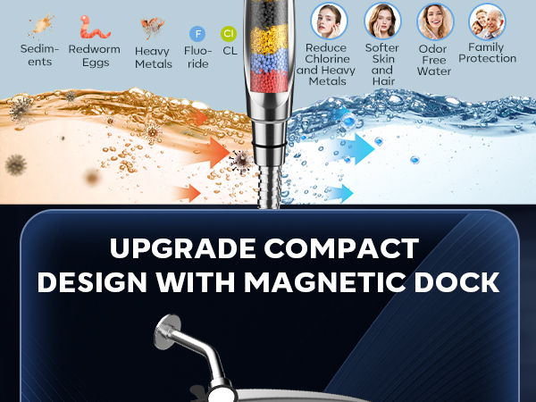 shower head dual combo