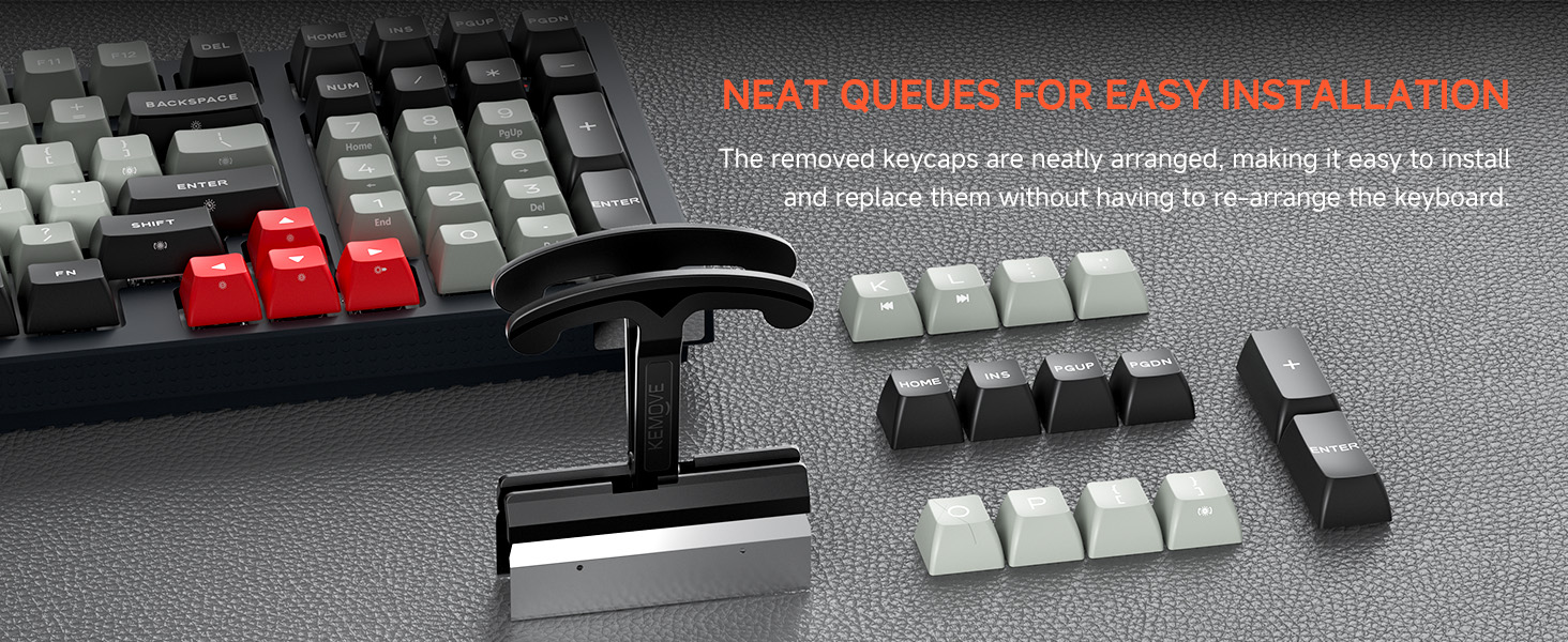 P11 4-Key Keycap Puller - Custom Gaming Mechanical Keyboard Cleaning and Removal Tool