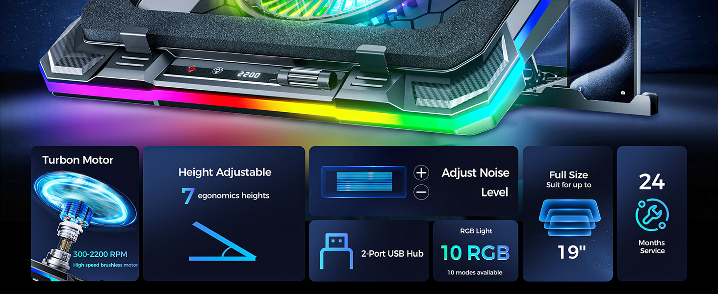 laptop fan cooling pad for computer