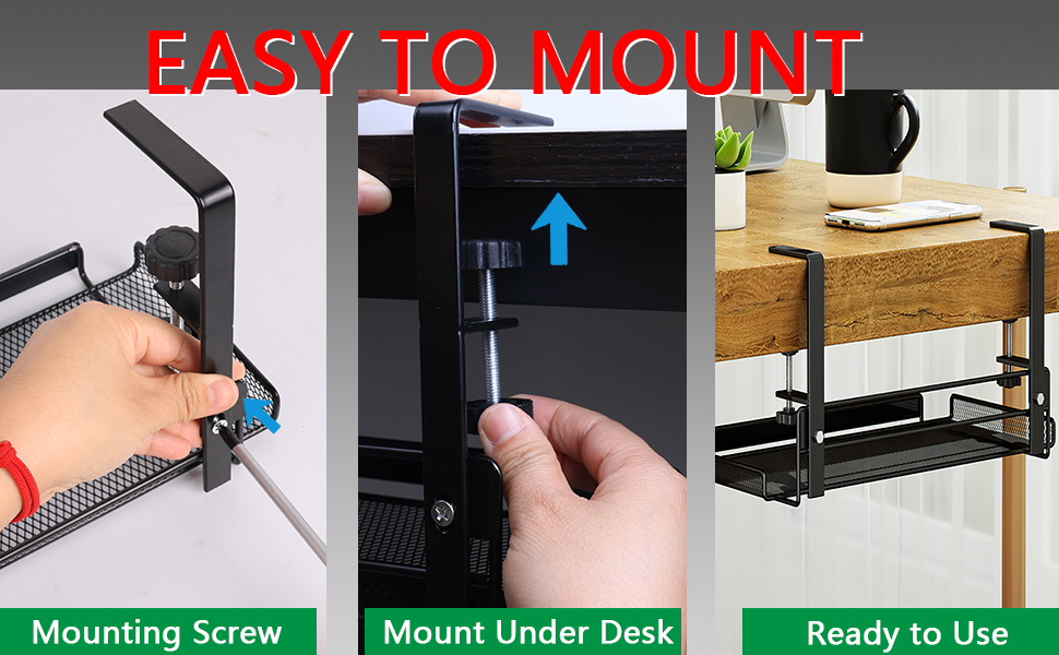 Cable Management Under Desk