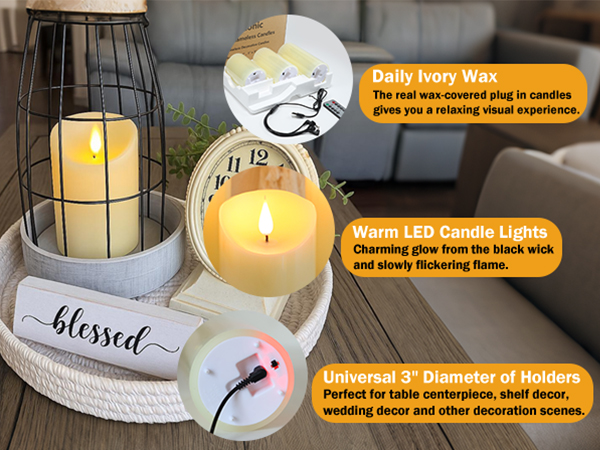 rechargeable candles
