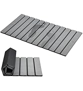 AWW Foldable Stone Bath Mat, Quick Dry Diatomaceous Earth Bath Mat with Non-Slip Mat, Super Absor...