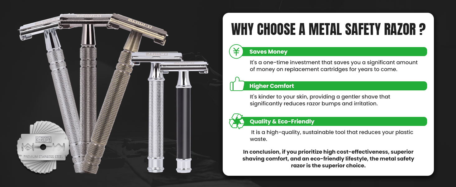 why choice keropy Safety razor