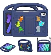 AGROMI Kids Case for iPad mini 7(A17 Pro) 2024/iPad Mini 6 2021 8.3 Inch, with Built-in Pencil Ho...