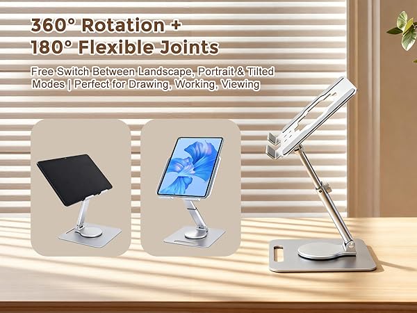 aluminum tablet stand