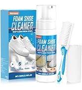 Nanoxa Shoe Cleaner, Sneaker Cleaner with Brush &amp; Towel, Foam Shoe Cleaning Kit for White Shoes, ...