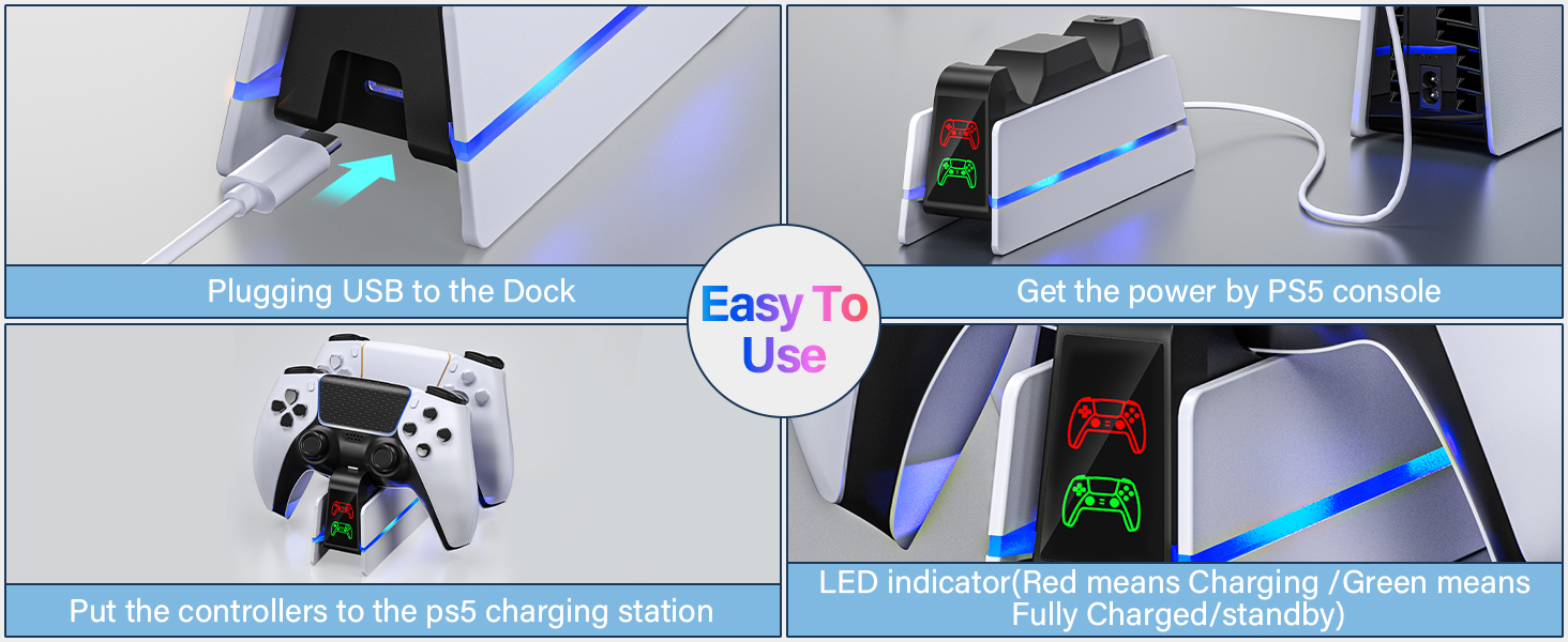 ps5 charger stand