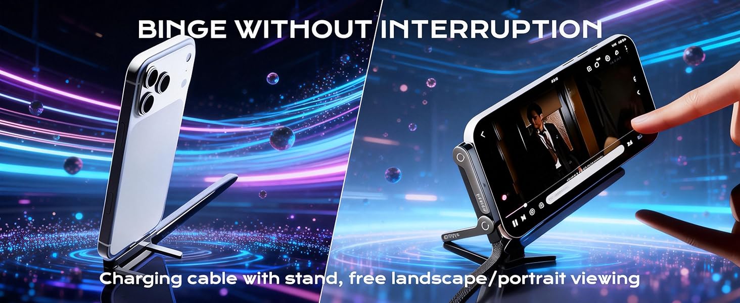 Invisible Holder Charger Cable