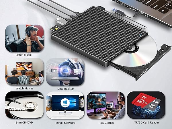 External CD DVD Drive