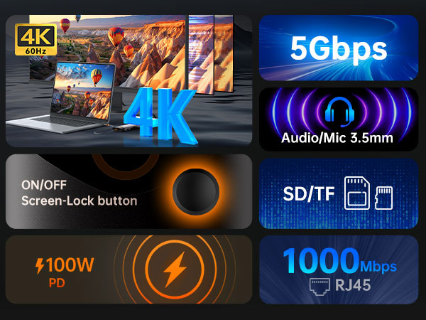 USB C Docking Station