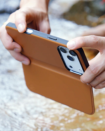 iphone leather case