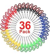 36 Packs Scissors, 8" Multipurpose Scissors, Ultra Sharp Blade Shears, Comfort-Grip Handles, Stur...