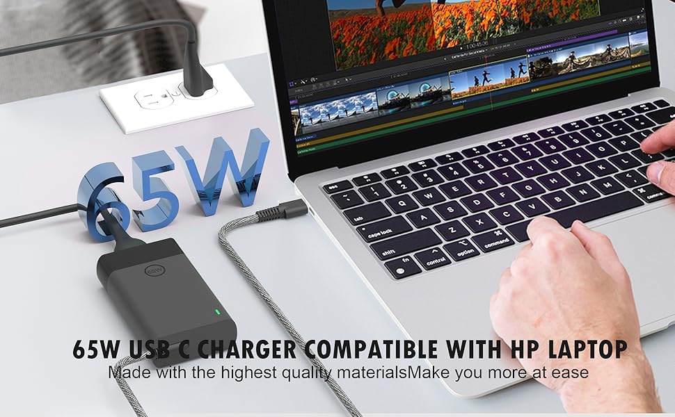 Charger for HP Laptop