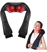 COPYJOY Shiatsu Neck and Back Massager, Neck Massager with Heat for Pain Relief Deep Tissue 4D Kn...
